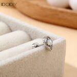 Fashion jewelry Brass Moonstone stud earrings