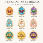 Charms DODY Enamel Insect Charms | 316L Stainless Steel 18K PVD Gold DIY Jewelry Charms